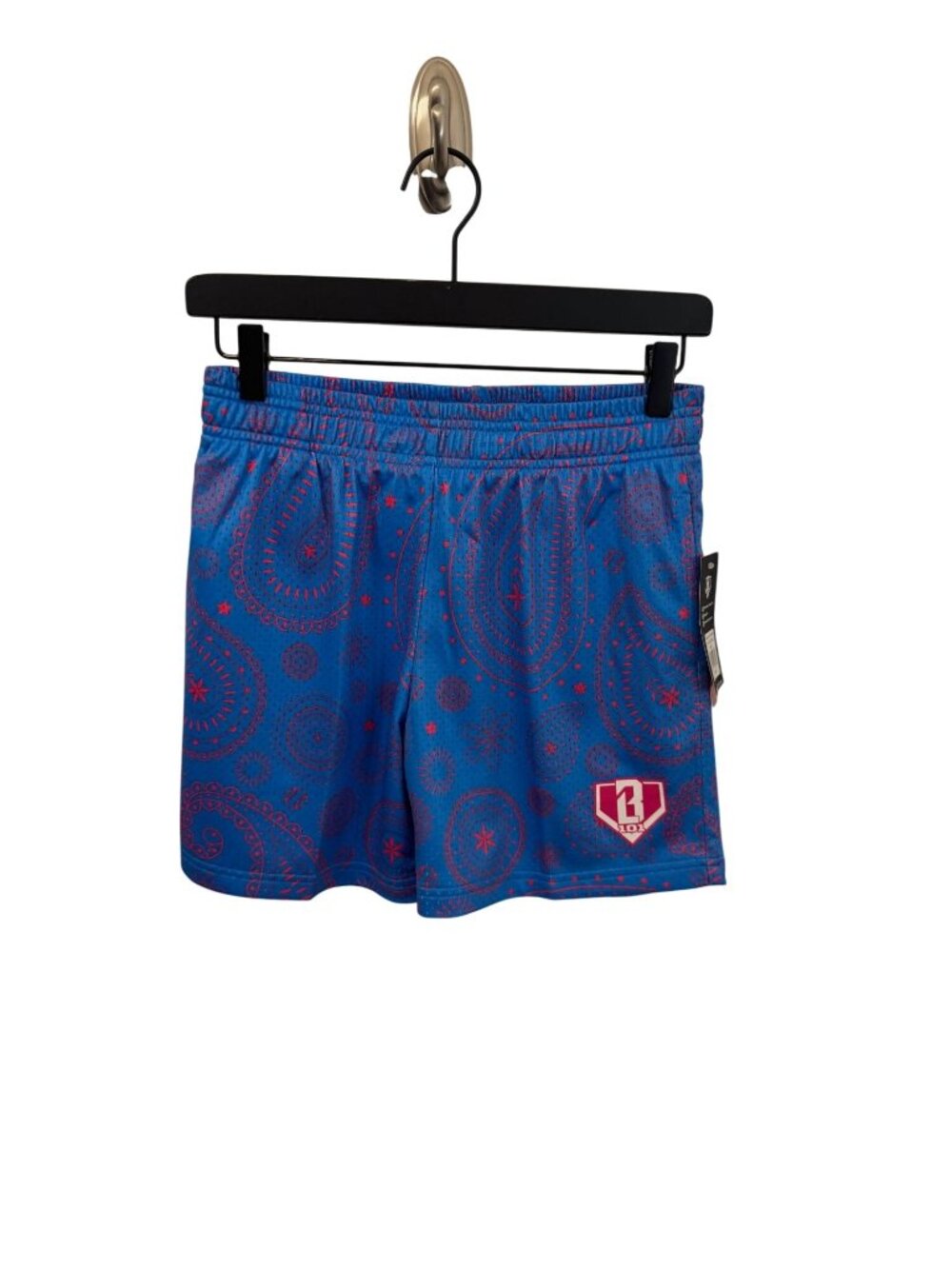 NWT Baseball 101 paisley shorts size youth large